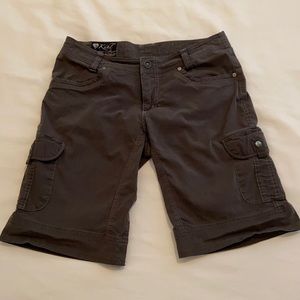 Gray walking shorts size 6 by Kühl Mountain Culture.